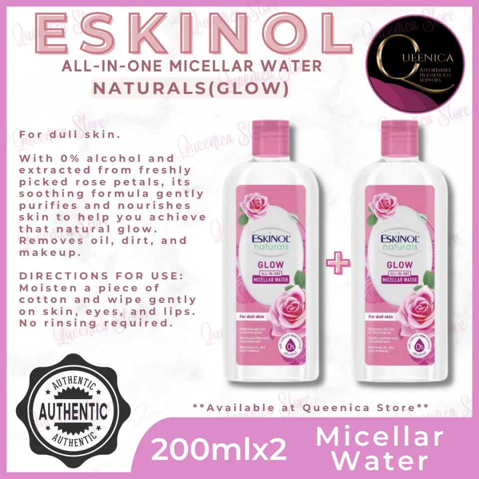 Bundle: Eskinol Naturals Micellar Water - GLOW (Buy 2) | Lazada PH