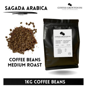 Sagada Arabica Whole Coffee Beans - Medium Roast 1kg | Coffee Grounds PH