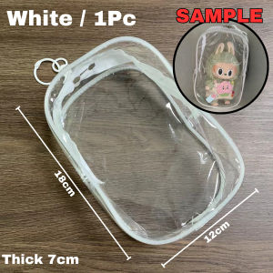 AIDA Travel Portable Digital Product Zipper Transparent Storage Bag USB Data Cable Organizer Headset Electronics Storage Box