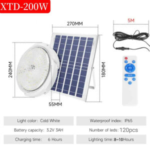 Solar Ceiling Indoor Led Light Bulb Emergency Light Outdoor Waterproof For Room Lamp EnergyEfficient Brilliance Portable