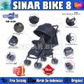 Baby Stroller SPACEBABY SB-338 Reversible Stir Kereta Dorong Bayi. 