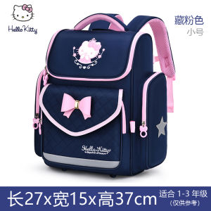 ZEEMIN Christmas Hello Kitty Cute Schoolbag Elementary School Girls Third Fourth and Fifth Grade Large Capacity Lightweight Childrens Backpack