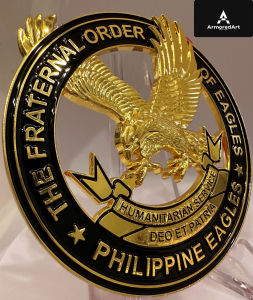 The Fraternal Order of Eagles Philippine Eagles Emblem Imported