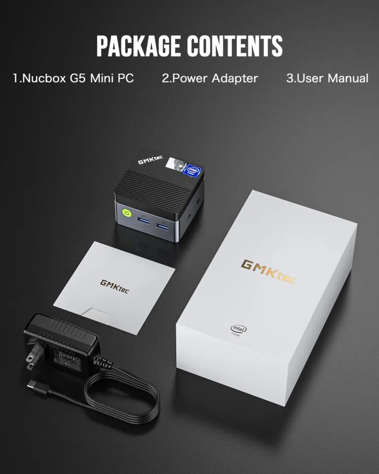 GMKtec NucBox G5 12GB+512GB Intel 薄暗い N97