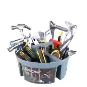 btnx Portable Plastic Toolbox Hand Tool Storage Carry Bags Portable Multifunction Metal Toolbox Organizer Outdoor Portable 2Z5B1