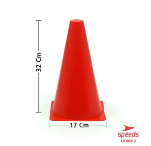 SPEEDS Cone Kerucut isi 1 Marker Latihan Olahraga Futsal Skate Sepak Bola 32Cm 006-2