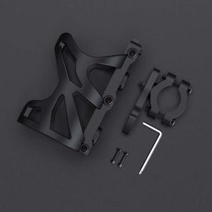SEKINEW High quality ABS Water Bottle Cage Accessories Burning Titanium Plating Plastic Scooter Motorcycle Drink Holder Bike Water Cup Holder Kettle Rack Handlebar Bottle Holder