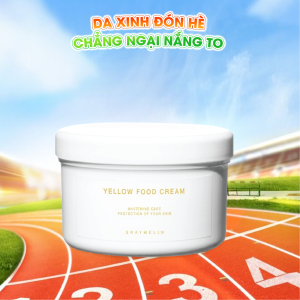 Kem Dưỡng Chiết Xuất Trái Cây Vàng Dưỡng Trắng Da Graymelin Yellow Food Cream 500g