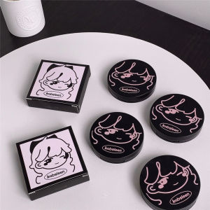 KUESICR แป้งผู้หญิงผิวด้านแป้งแต่งหน้ากันน้ำกันเหงื่อผงแป้งไม่ติดธรรมชาติควบคุมความมัน