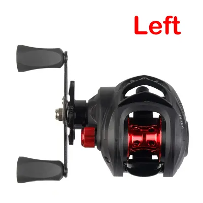 1PCS Lightweight Fishing Reel 7.2:1 High Speed Spinning Reel Magnetic Braking System 18+1 Max Drag 10kg Baitcasting Reel