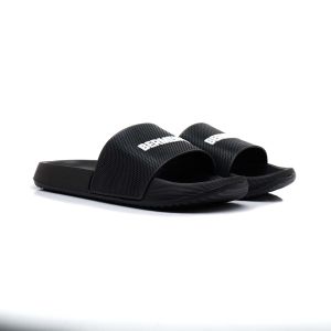Bermengo Sandals Slide Simples Etapa - Black White