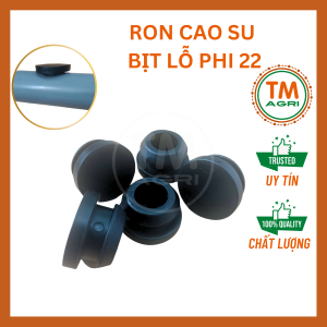 20 Ron Cao Su BÍT Lỗ Phi 22mm Chống Rò Rỉ Nước Cho ống PVC/HDPE trong hệ thống tưới tự động