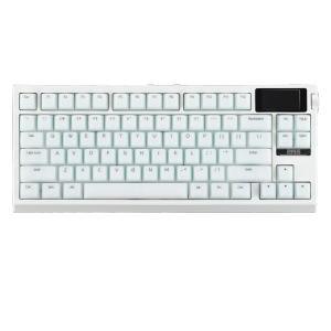 EPOMAKER G84 PRO 80% QWERTY ANSI US Layout Wired/Bluetooth/2.4Ghz Wireless Mechanical Keyboard with Glass Screen & Metal Knob