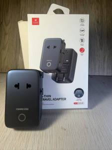 XUNDD XDCH-140 25W GaN Universal Travel Adapter PD Fast Charger 2 USB-C + USB-A Worldwide US UK EU AU PLUG