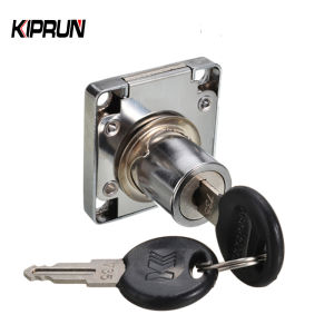 KIPRUN Drawer Lock with 2 Keys Lock Locker Furniture Hardware Door Cabinet Lock for Office Desk Letter Box