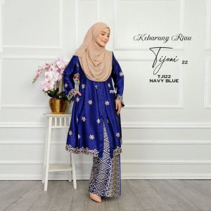 {RAYA 2026} KEBARUNG RIAU TIJANI 22 | BAJU RAYA 2026 | KEBARUNG LABUH PLUS SIZE | KEBARUNG SULAM