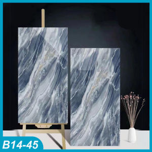 (PAKET 10 LEMBAR ) Wallpaper dinding VINYL Marble 30 x 60 cm / Lantai Vinyl Marbel Granit