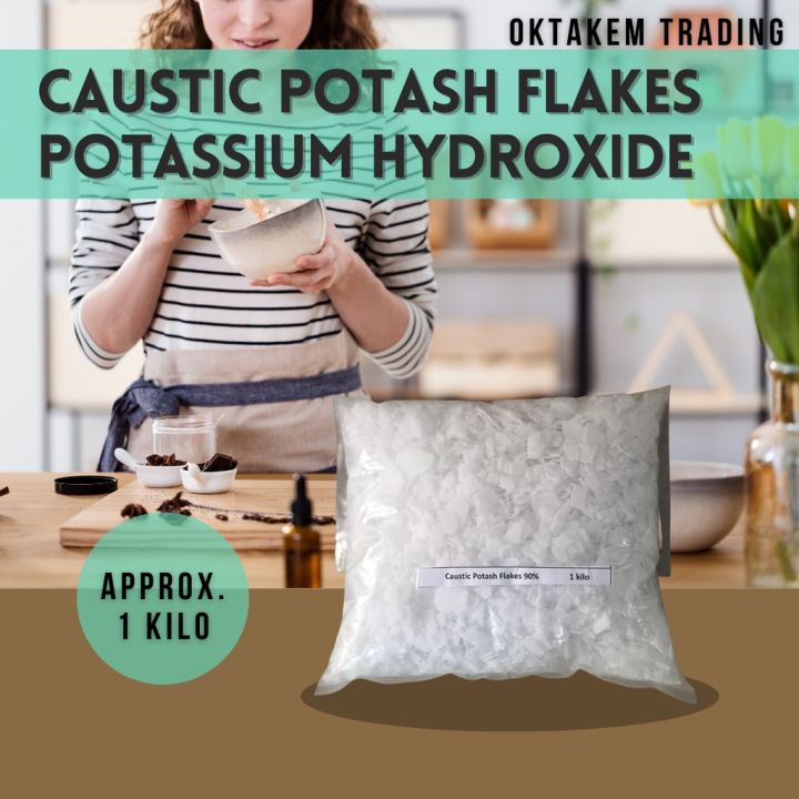Hot Sale🔥🔥Potassium Hydroxide Caustic Potash Lye for Soap Making Approx