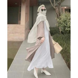 INNER DRESS SPAN NASHLA/INNER SPAN/ INNER DRESS TANPA LENGAN SLEVELESS/ DALEMAN GAMIS TANPA LENGAN/ PAKAIAN WANITA DRESS MURAH/ LONG DRESS SPAN/