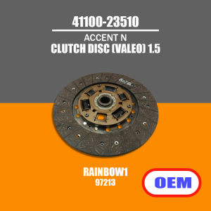 CLUTCH DISC (VALEO) 1.5 for HYUNDAI ACCENT N [OEM] Part #41100-23510546502B540
