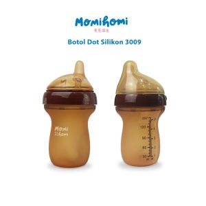 MOMI HOMI S05 Premium Botol Dot Silikon 150ml / 180ml / 250ml Botol Susu Bayi Wide Neck Silicone Food Grade Tahan Panas