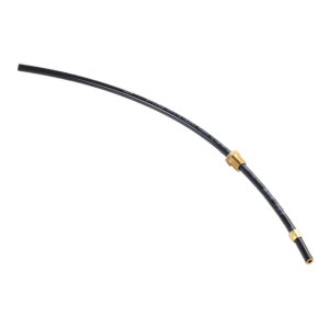 FUXING 1Pcs 30CM Air Compressor Nylon Hose 6mm OD With Copper Lock Cores For Air Compressor Pressure Switch And Check Valve