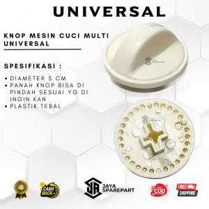 KNOP MULTI MESIN CUCI - KENOP MESIN CUCI - TOMBOL MESIN CUCI UNIVERSAL - PEMUTARAN MESIN CUCI