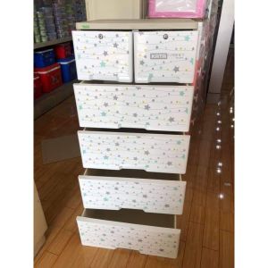 [HCM- Rẻ Nhất ]Tủ nhựa 5 tầng 6 ngăn KATA ( Design by Duy Tân Plastic )