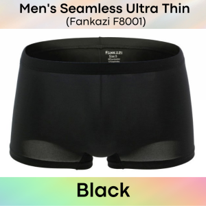 Mens Boxer: Seamless Ultra Thin Boxer Underwear (F8001)
