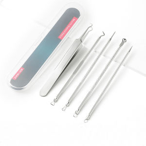 ไม้กดสิว อุปกรณ์สำหรับกำจัดสิว เช่น สิวเสี้ยน สิวหัวขาว สิวหัวดำ สิวอักเสบ เป็นต้น Blackheads Remover Tweezer ทนทาน แข็งแรง พร้่อมส่ง จากไททย 2023