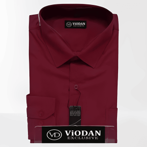 Kemeja Polos VIODAN Slim fit Lengan Panjang Kemeja Kerja Kemeja Katun Kemeja Pria