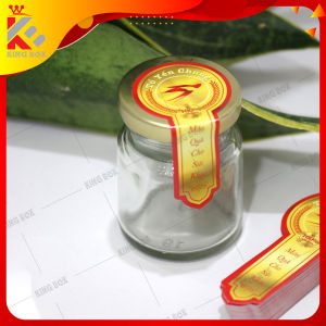 Set 100 tem dán nắp hủ yến chưng/Tem niêm phong nắp hủ yến chưng sẵn