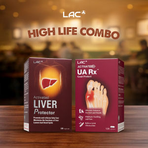 [High Life Combo] LAC Activated Liver Protector 80caps + LAC Activated UA Rx 120caps