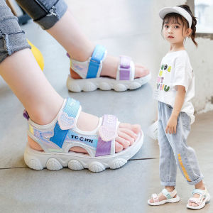 Dép Sandal bé gái Xăng đan đi học bé gái siêu nhẹ Dép quai hậu bé gái thoáng khí êm chân đế chống trơn trượt - Mẫu mới ON124