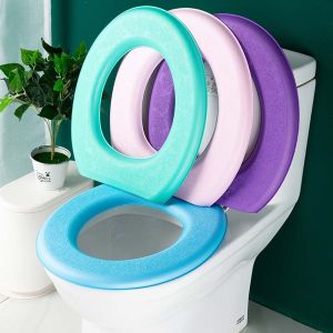 DIXRY Warm Cartoon Bathroom Product Washroom Reuseable Household Closestool Pad Toilet Mat Toilet Seat Cushion Toilet Seat Cover