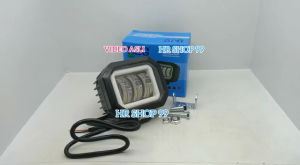 Lampu Tembak Sorot Led Cwl 3 Mata Kotak Lensa 6D 60 Watt HJG