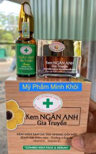 Kem Nám Mờ Sạm Da Tàn Nhang Đồi Mồi Ngân Anh Gia Truyền Vip 1 ( 25g )