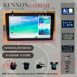 KENNON EXTREME SERIES CAR ANDROID PLAYER EX98256/EX108256 9 OR 10 SUPPORT 360º