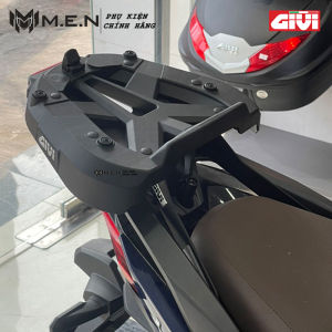 Baga gắn sau xe máy mô tô Givi SRV VAIRO 125150 phiên bản 2023 men GSR nhựa PP cao cấp [CHÍNH HÃNG]