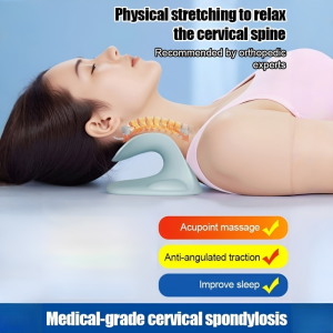 Home cervical spine massage pillow ergonomic