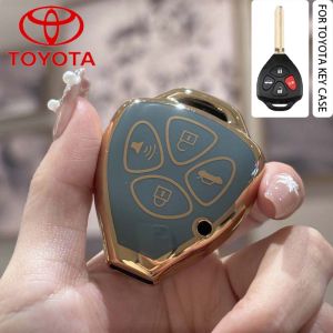 toyota car remote key case for vigo innova altis camry 2.0 camry car key chain