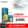 [PROMO UKURAN 60ML] Pembersih Softlens - Pembersih Soflens - Cairan Softlens X2 Comfort 60ml Air Pembersih Soflen - Cleaner Liquid Softlens - Cairan pembersih softlens X2 60ml - Terhindari Dari Iritasi. 
