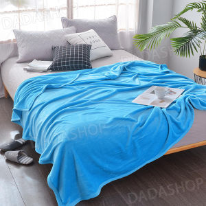 ผ้าห่มนาโนสีฟ้า DC1 ผ้าห่ม🛏เนื้อผ้านุ่ม ห่มเเล้วรู้สึกสบาย 🌈มีหลายขนาดใช้ได้ในทุกสถานการณ์ เหมาะเป็นของขวัญของฝาก 🌈