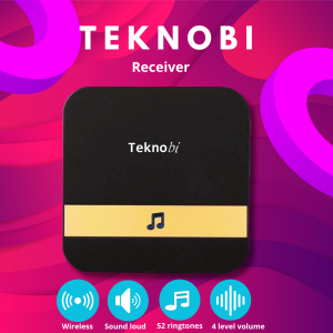 Teknobi Bell Receiver only Bel Rumah Wireless Bel Pintu Doorbell Door Bell