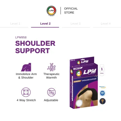 LPM Shoulder Support 958 Shoulder Guard Fits Left Shoulder & Right Shoulder Interchangeable