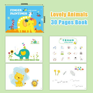 24warna Finger Painting Set DIY Washable for Kids Anak / Colouring Set / Mainan Edukasi Anak / Finger Paint Art Box Set Prakarya Seni Mewarnai Dengan Jari Tangan