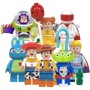 Buzz Woody Jessie Minifigures Bulleye Zach Lightyears Building Blocks Toys Gift