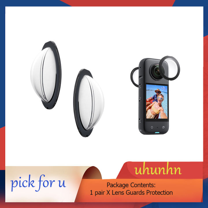 For Insta 360 X3 Sticky Lens Guards Protector Panoramic Lens
