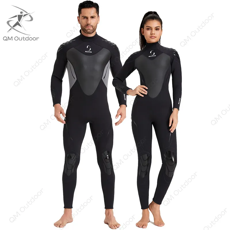discount buy with high quality 3MM Neoprene Wetsuit Men OnePiece Suits Keep  Warm Surf Scuba Diving Suit Fishing