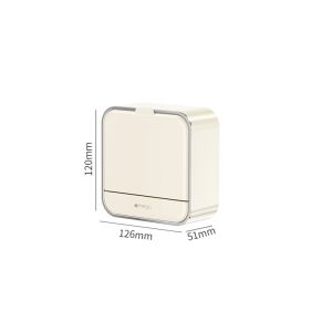 HENRYQ Single/Double Grid Drain Soap Holder Non Perforated Drainable Bathroom Storage Rack Multifunctinal Durable Wall Mounted with Lid Soap Box Soap Dispenser